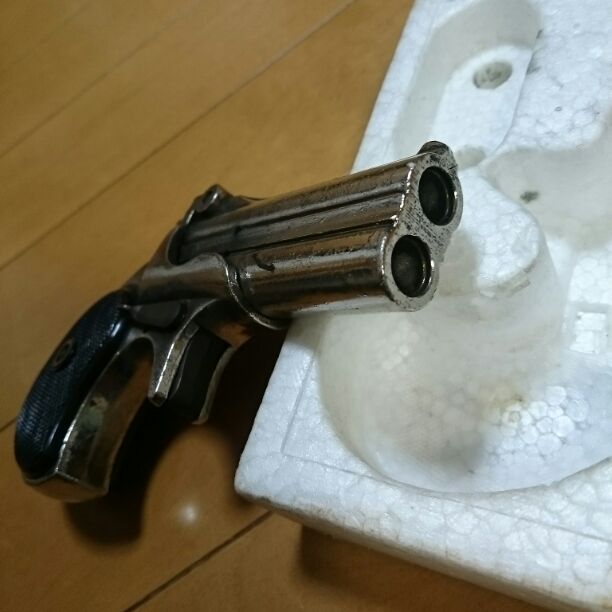 モデルガン レミントンダブルデリンジャー