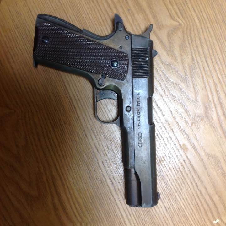 モデルガンCOLT CAL45