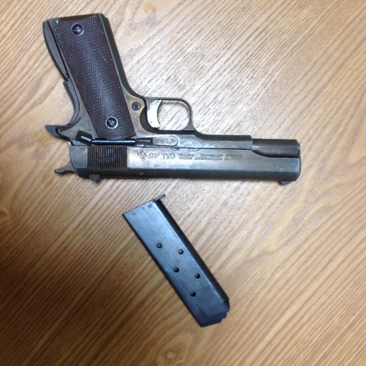 モデルガンCOLT CAL45