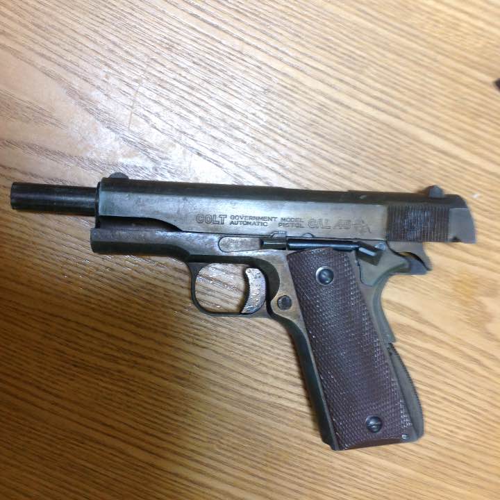 モデルガンCOLT CAL45